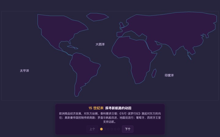 新航路开辟 界面实拍